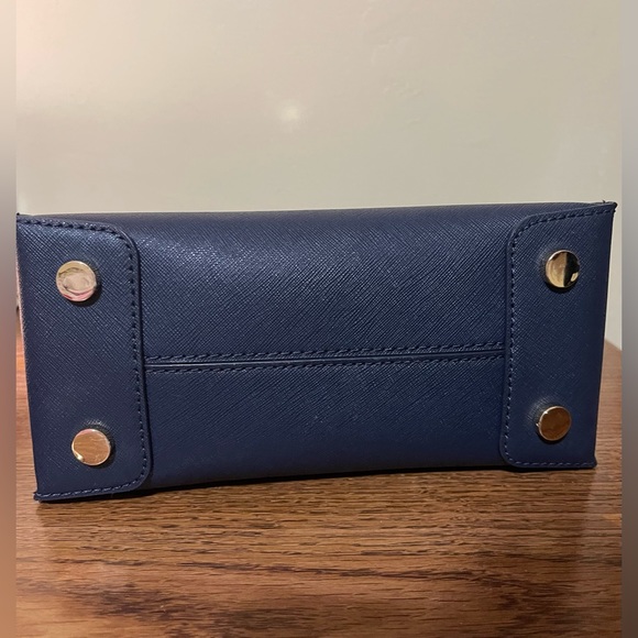 Michael Kors Mercer Medium Saffiano Leather Accordion Crossbody Bag - Picture 16 of 16